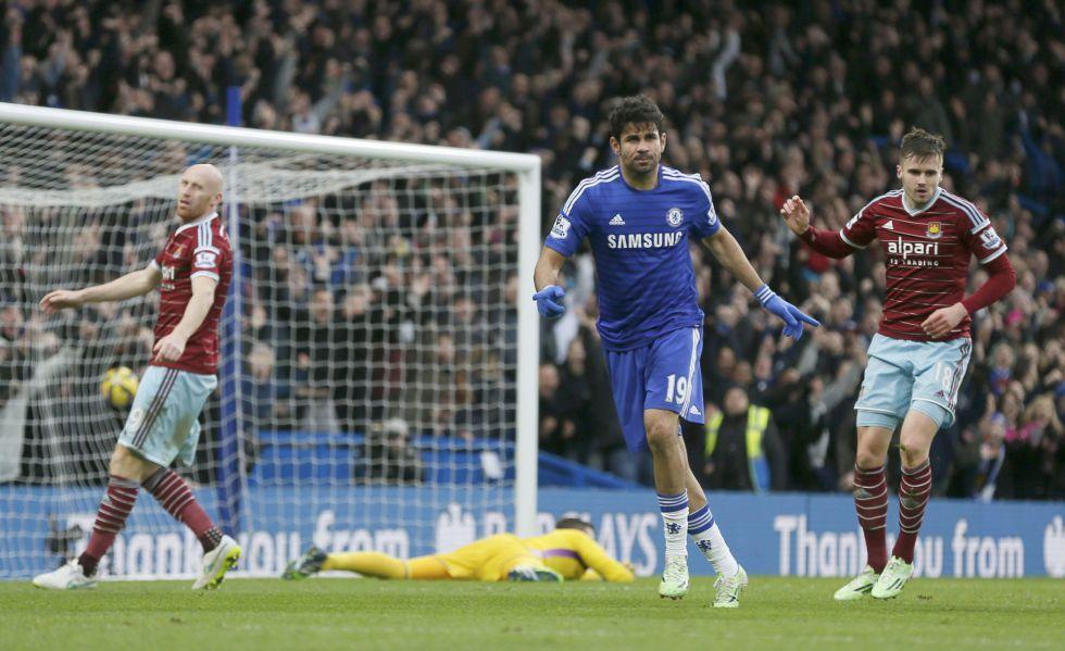 Diego Costa se luce en el Boxing Day y mantiene líder al Chelsea | Internacional | AS.com